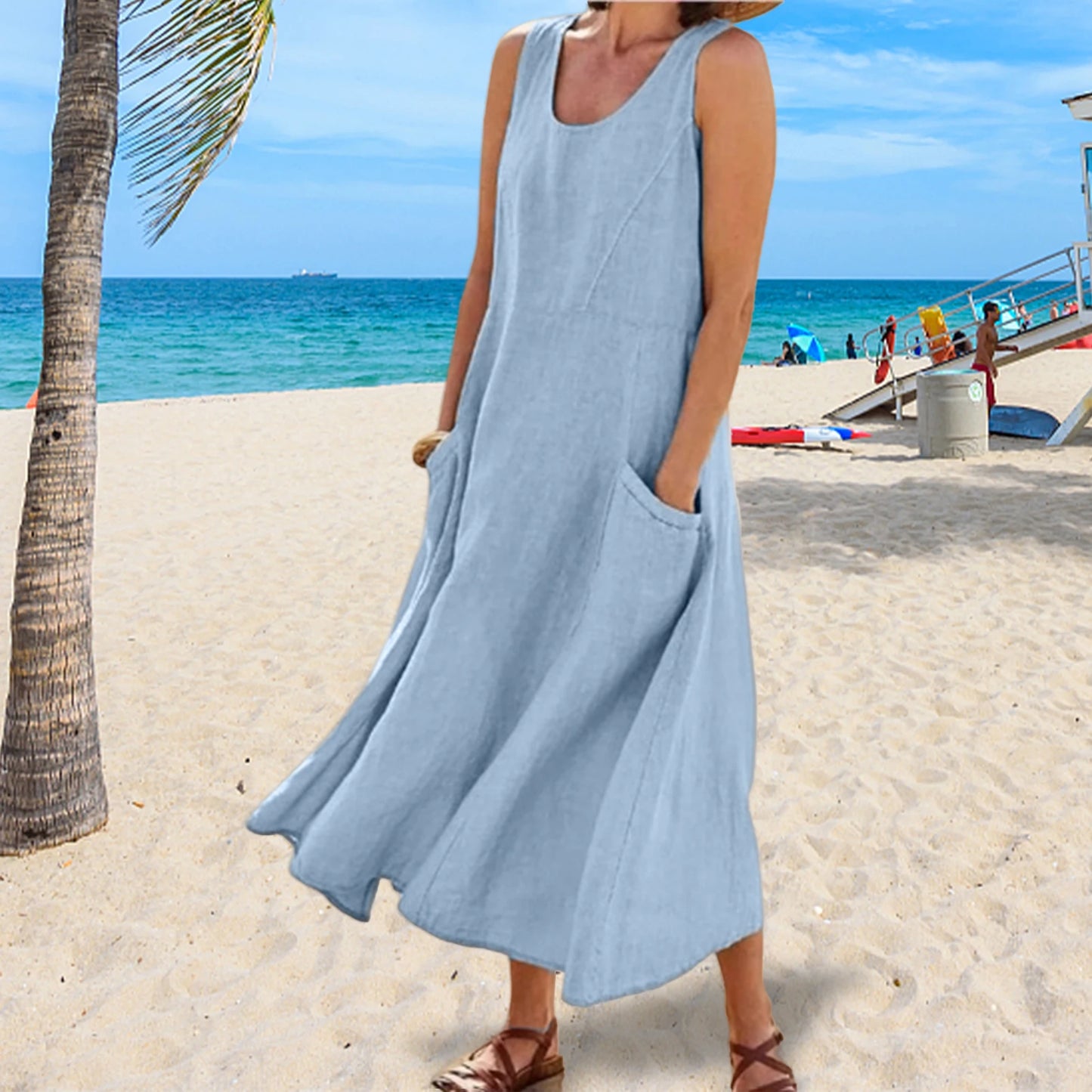 Summer Sleeveless Sundress