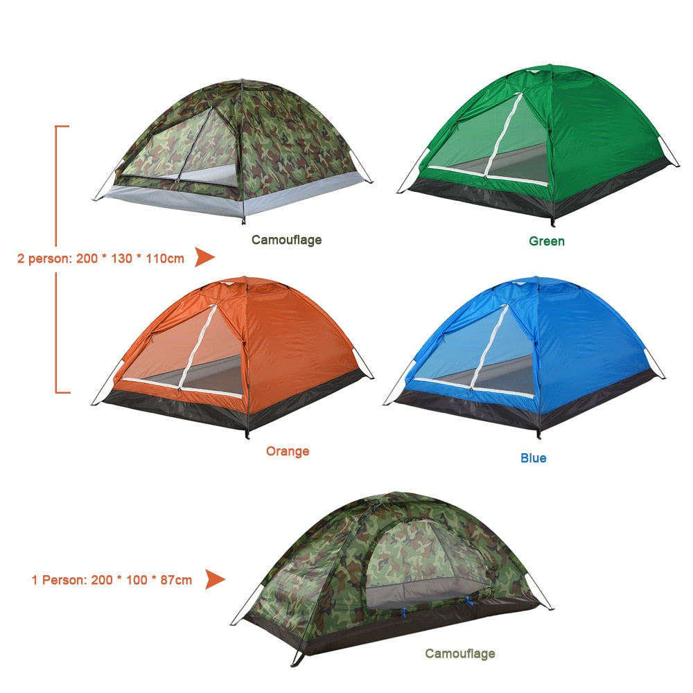 2 Person Camping Tent - dolphinrealm