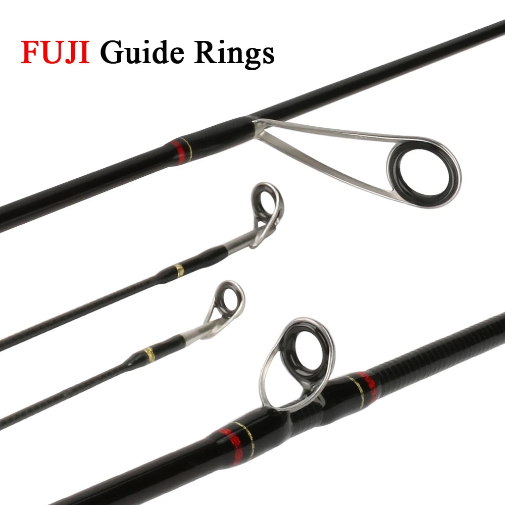 KUYING Teton UL Ultra-light Soft Carbon Casting Spinning Fishing Rod