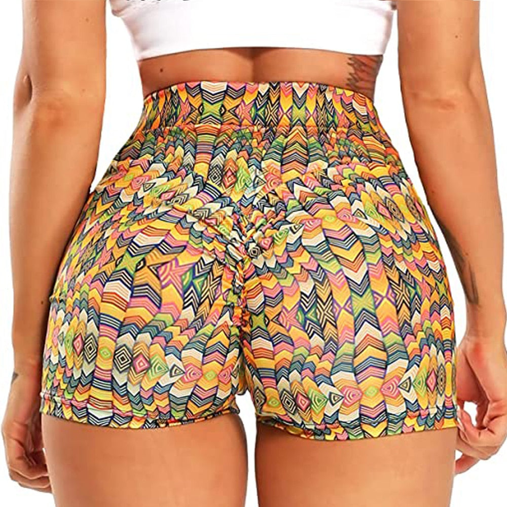 High Waist Gym Shorts - dolphinrealm