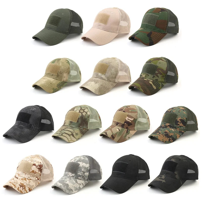 Outdoor Camouflage Adjustable Cap