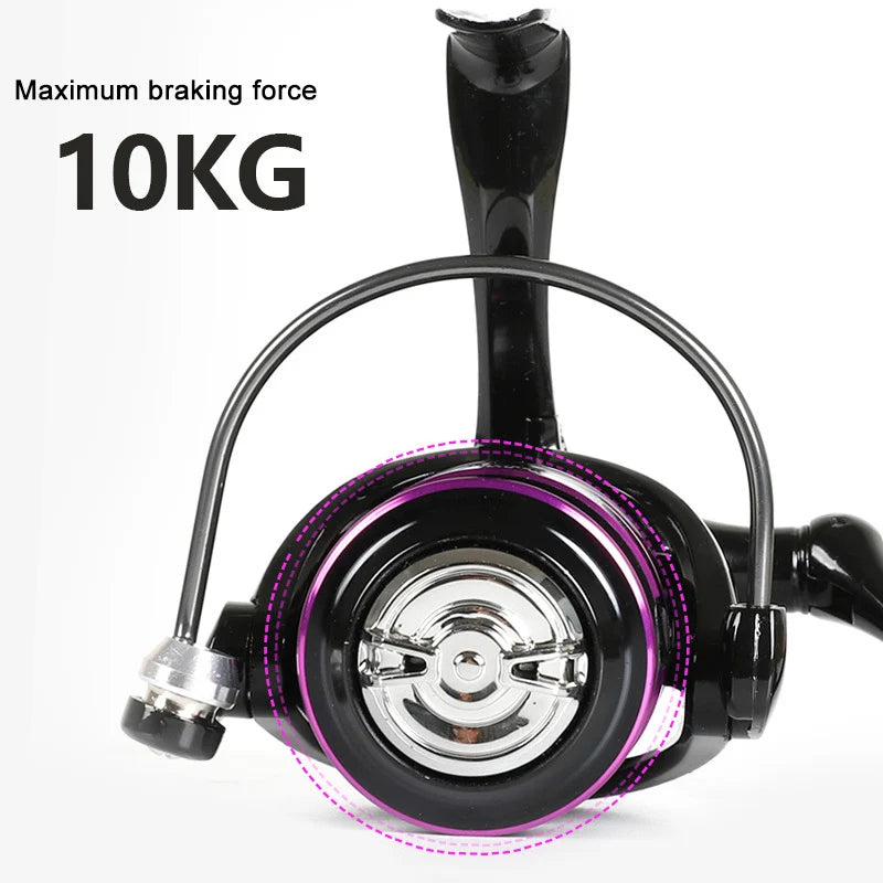 All-metal Fishing Spin Reel With Cnc Rocker Sea Far Throw