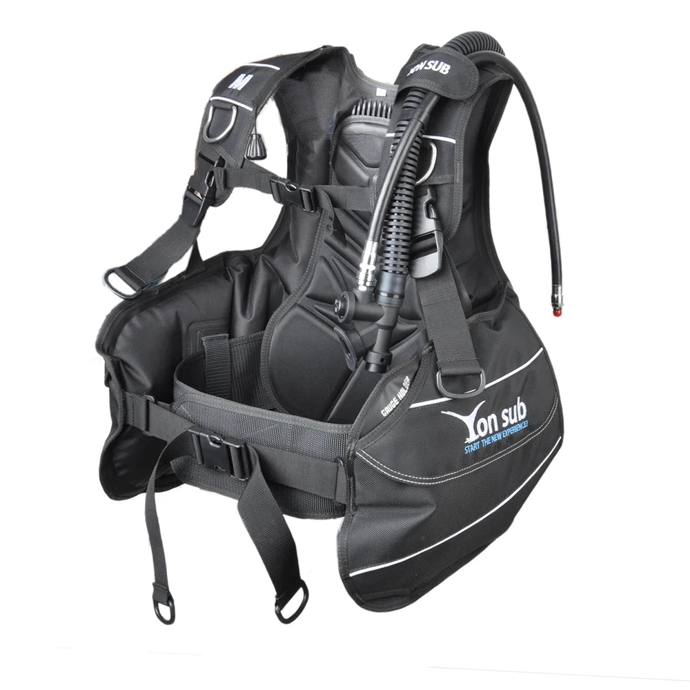 YONSUB BCD Scuba Diving Buoyancy Compensator w/Weight Integrated Pocket