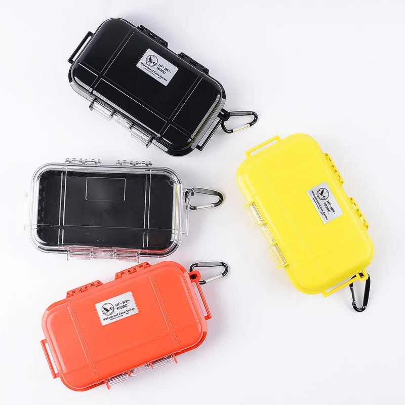 Outdoor Shockproof Waterproof camping tool Portable instruments survival Storage Box