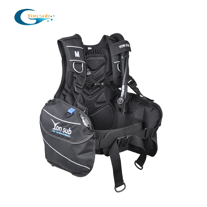 YONSUB BCD Scuba Diving Buoyancy Compensator w/Weight Integrated Pocket