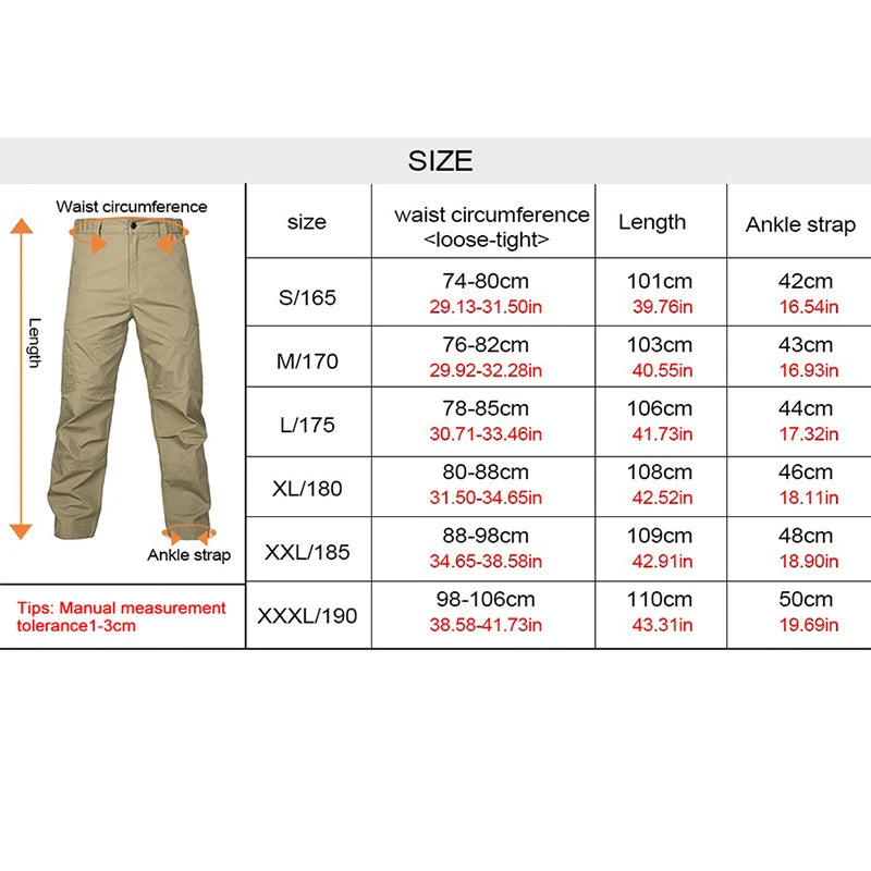 FREE SOLDIER outdoor sports tactical men's pants