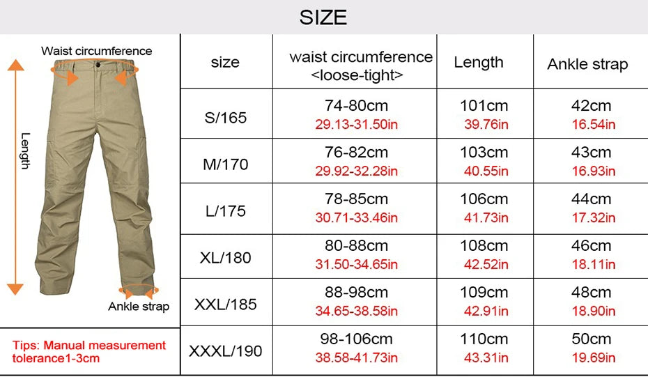 FREE SOLDIER outdoor sports tactical men's pants