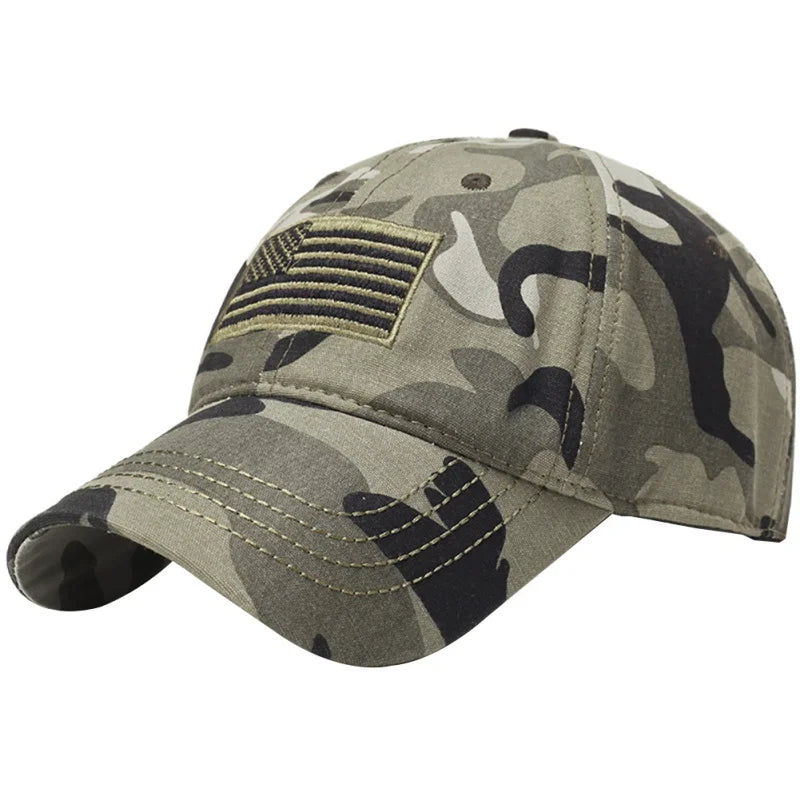 Outdoor Camouflage Adjustable Cap