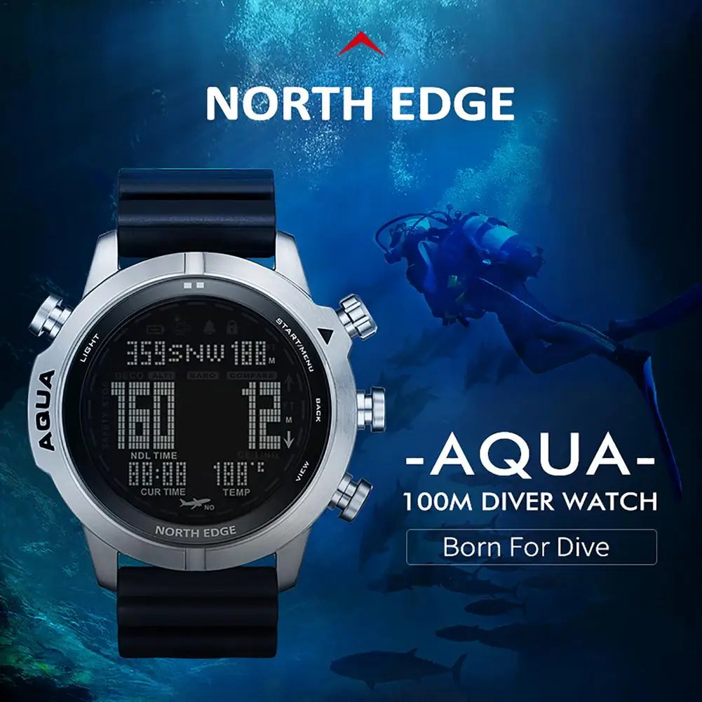 Scuba Diving  Waterproof 100M Computer/Watch