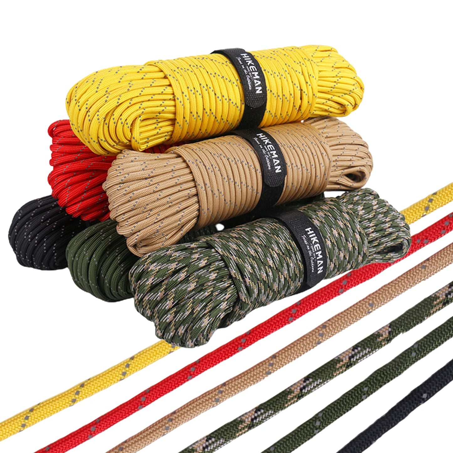 Military Survival Paracord 15M 9 Strand 4mm Parachute Cord