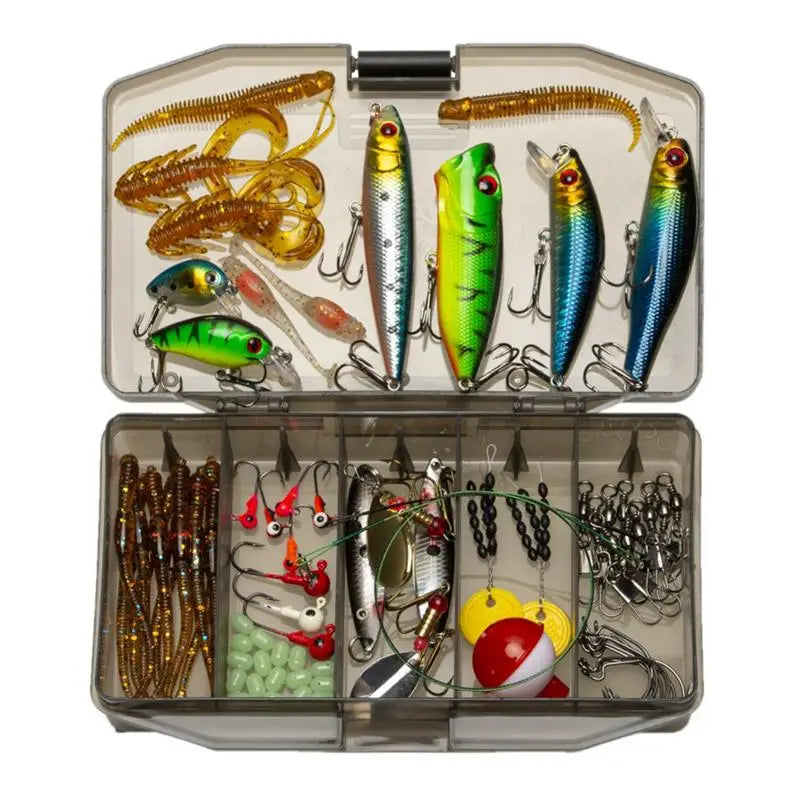 Swim Fishing Lure Enhanced With 3D Fish Eyes   80PCSSet