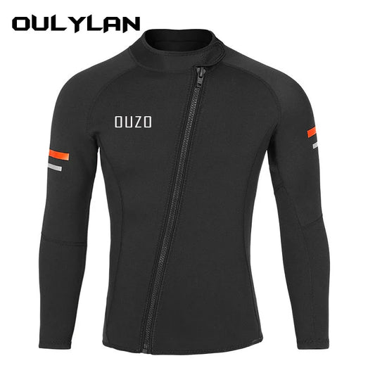 Oulylan Neoprene 1.5mm Diving Warm Long Sleeve Split Wetsuit