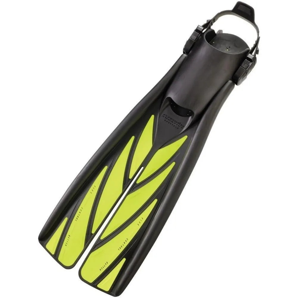 Aquatics Open Heel Scuba Diving Split Fins