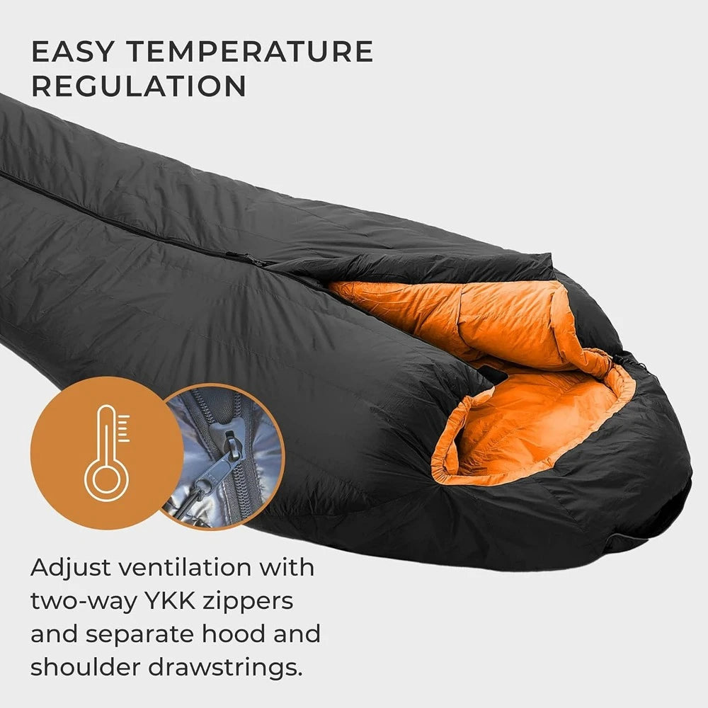 15 F Hiking & Camping Hammock Sleeping Bag 3 Season