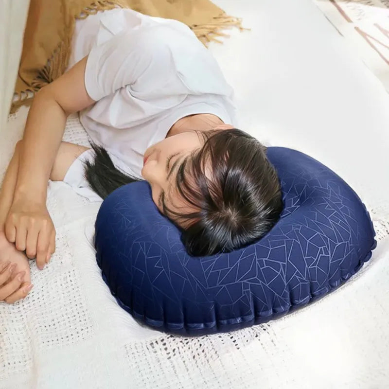 Portable Inflatable Camping Nap Cervical Pillows