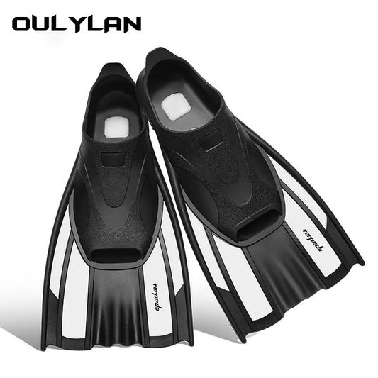 Oulylan Professional Snorkeling Diving Full Foot Rubber Fins