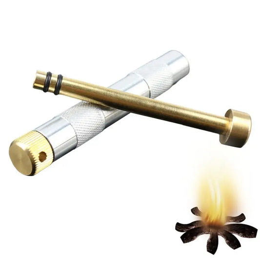 Metal Piston Fire Starter Rod