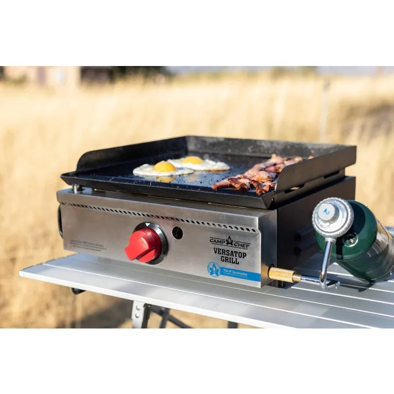 Camp Chef VersaTop - Flat Top Tabletop Grill - Gas Griddle