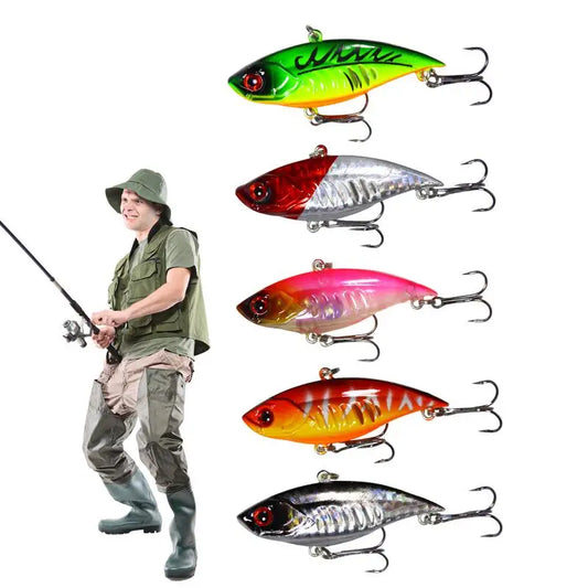 Saltwater 5-Piece Simulation Fishing Lures Kit