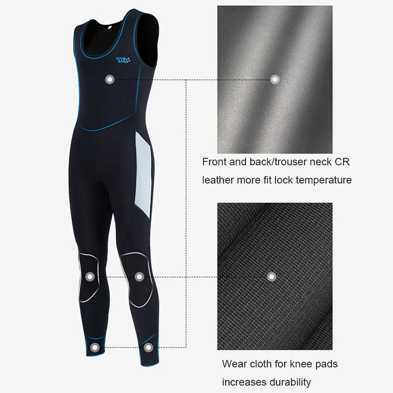 Oulylan Scuba Diving 5MM 5mm Neoprene Wetsuit