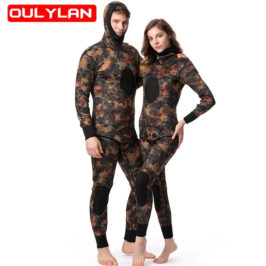 Oulylan Men/Women 5mm 7mm Neoprene Wetsuit