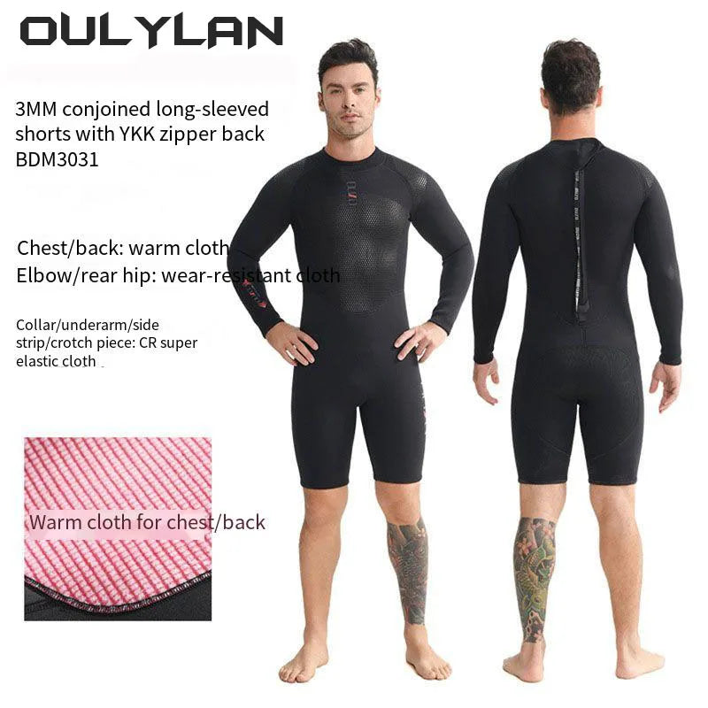 2024 NEW 3mm Neoprene Diving Wetsuit