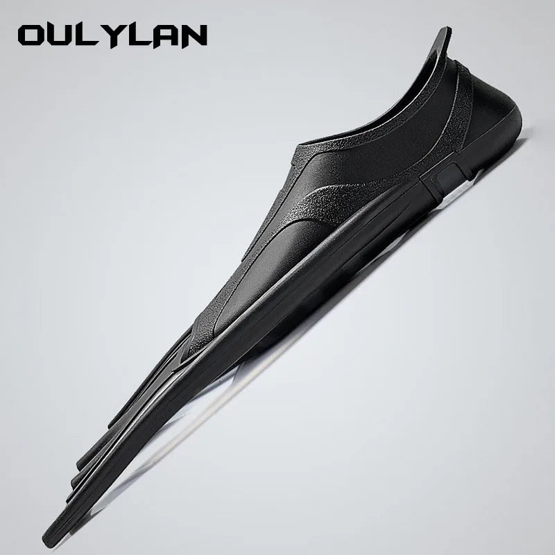 Oulylan Professional Snorkeling Diving Full Foot Rubber Fins