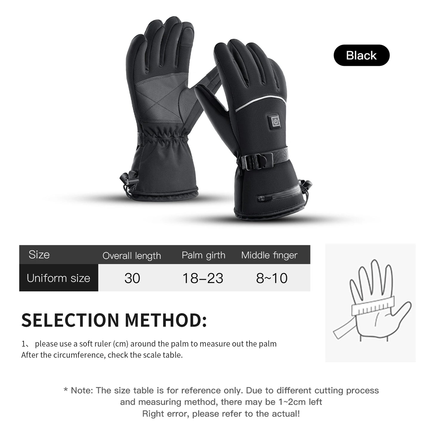 Men Women Ski Gloves Touch Screen