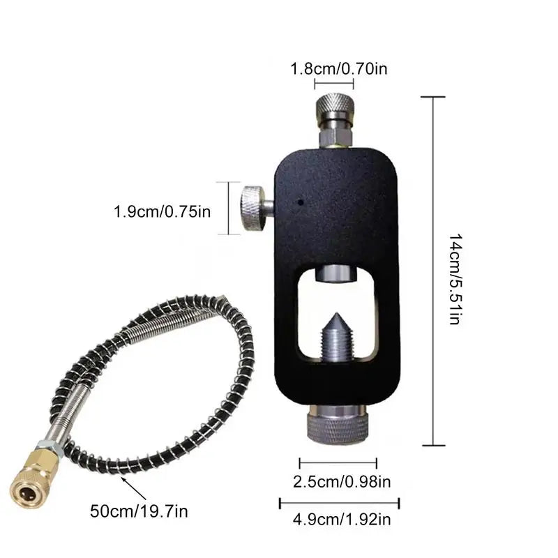 Scuba Diving Aluminum Alloy Oxygen Cylinder Refill Adapter