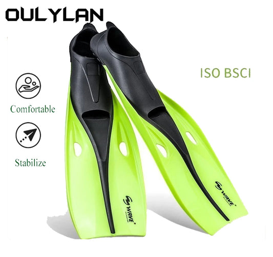 Oulylan Professional Open Heel Scuba Diving Fins