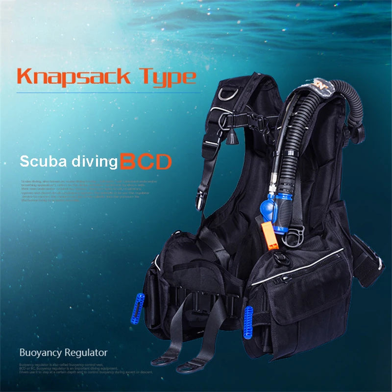 Scuba Diving Buoyancy Compensator BCDw/ Weight Integrated Pocket