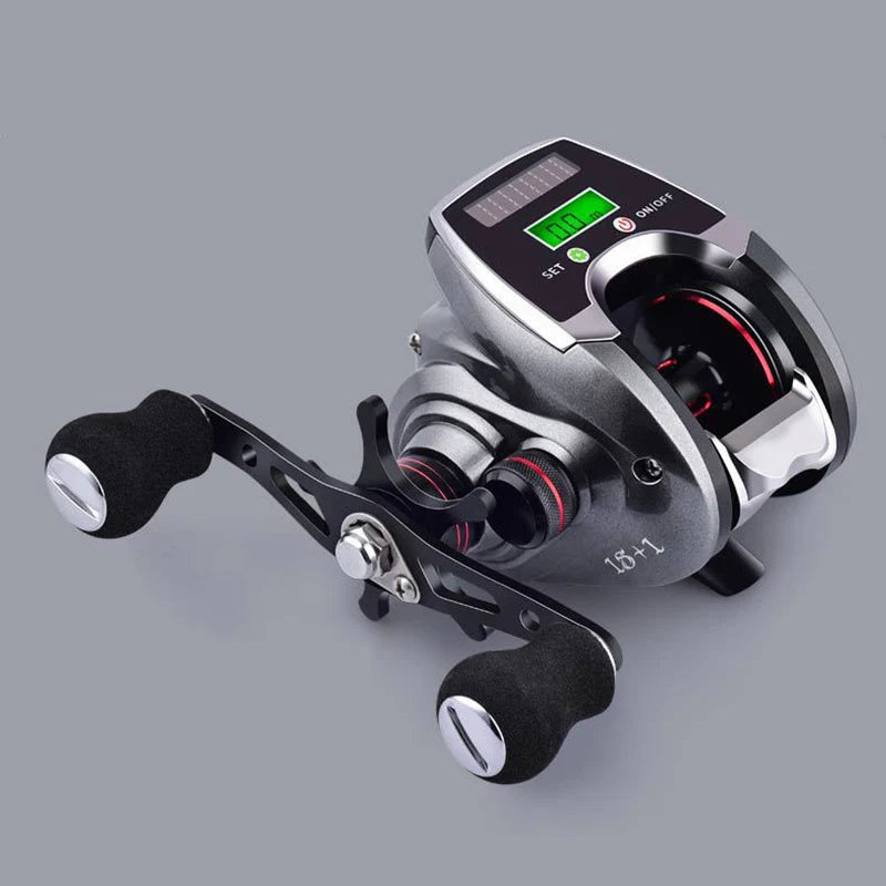 Left / Right Hand Low Profile Line Counter Fishing Reel