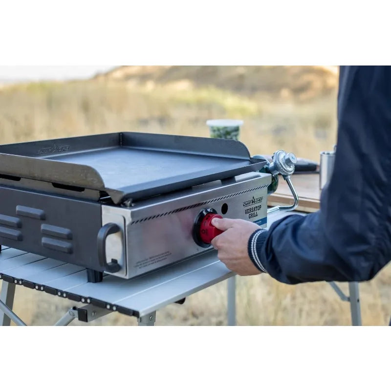 Camp Chef VersaTop - Flat Top Tabletop Grill - Gas Griddle