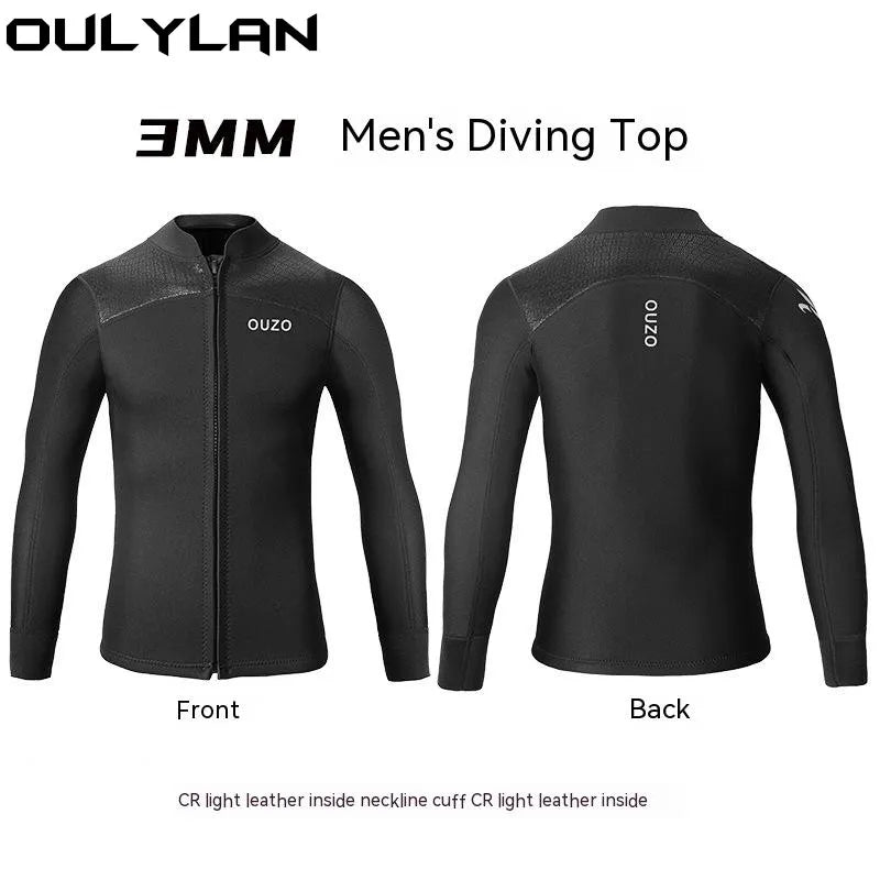 Oulylan 3MM Men Women Neoprene Wetsuit