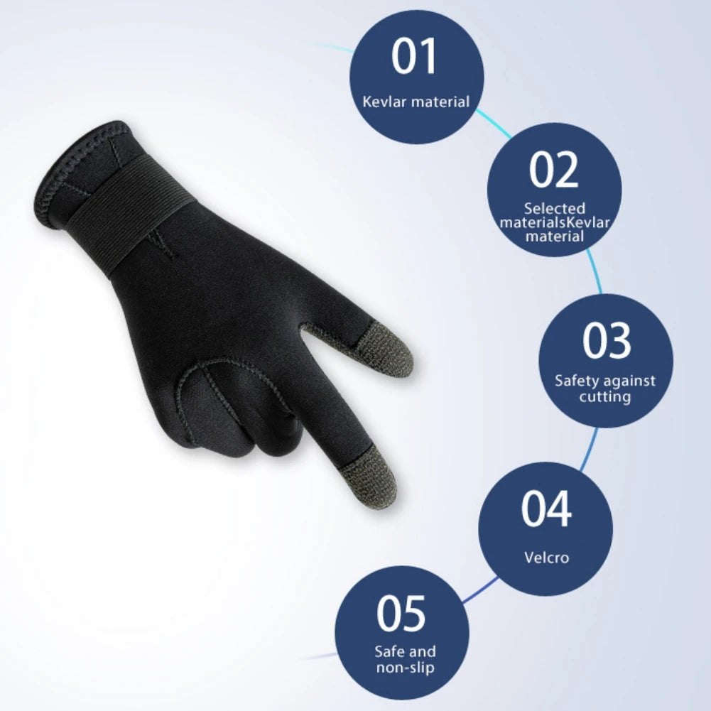 3MM Neoprene Snorkeling Diving Gloves