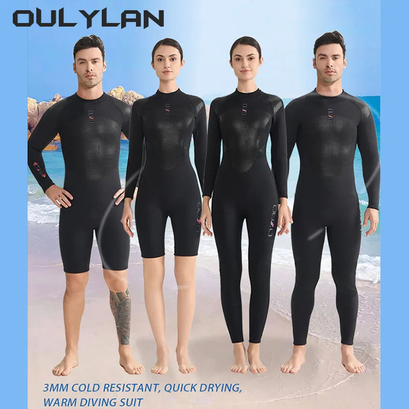 2024 NEW 3mm Neoprene Diving Wetsuit