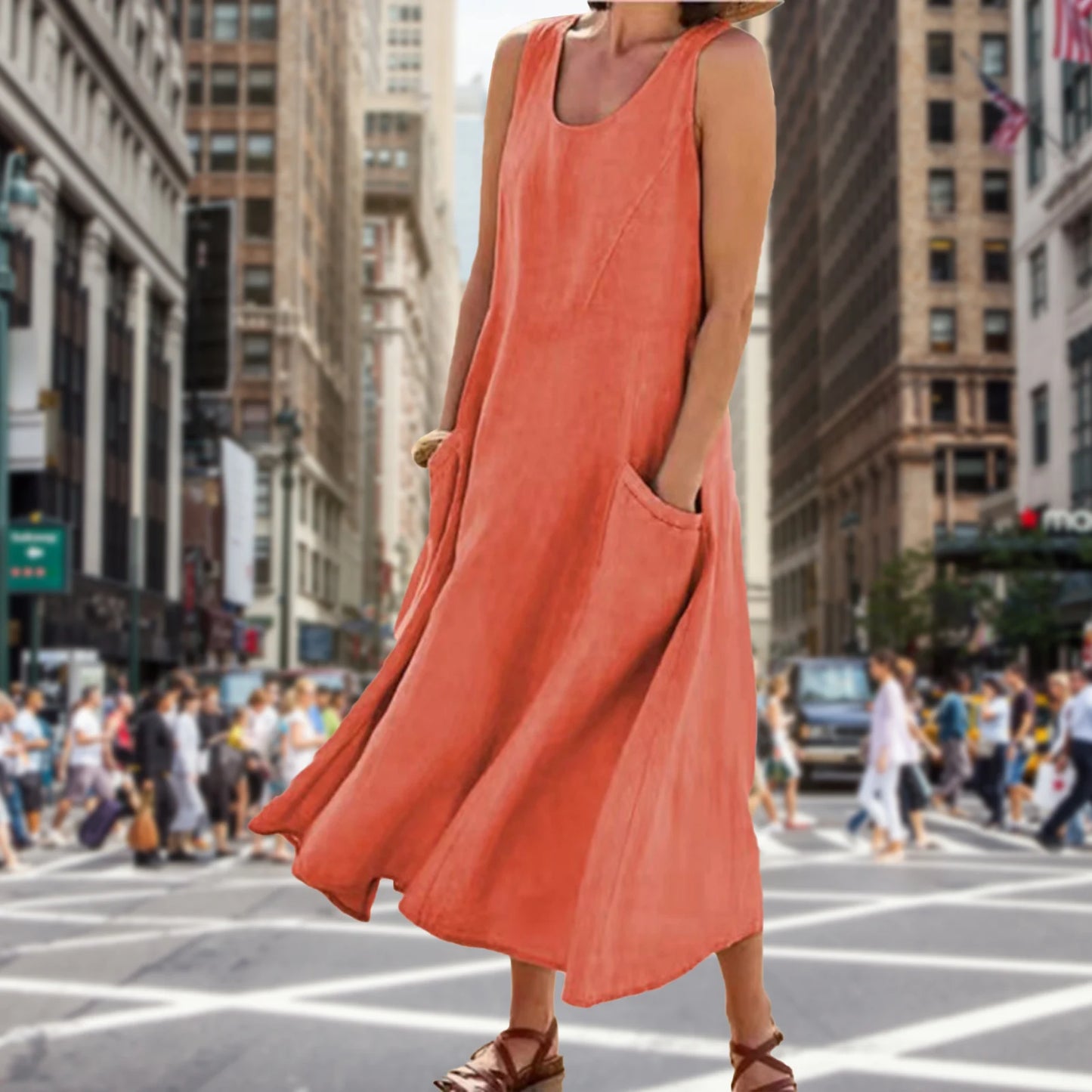 Summer Sleeveless Sundress