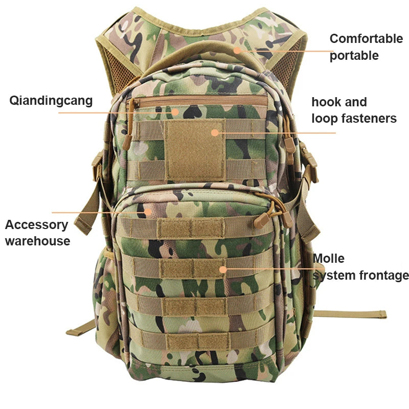 Mountaineering Large  Capacity Tactical Backpack