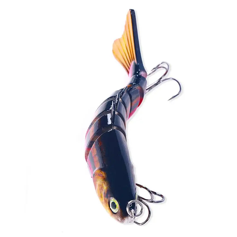 7-segment 3X Hard Crankbait  Realistic Slow Snk Fishing Lure