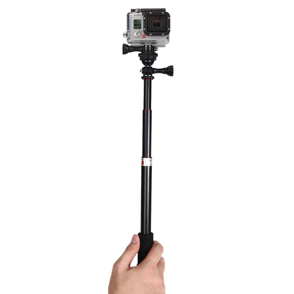 3-1PCS Monopod Gopro Hero  Stainless Steel Extendable Selfie Pole