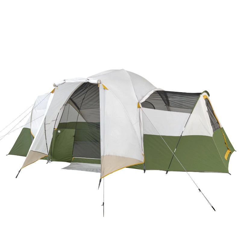 Riverbend 10-Person, 3-Room Tent - dolphinrealm