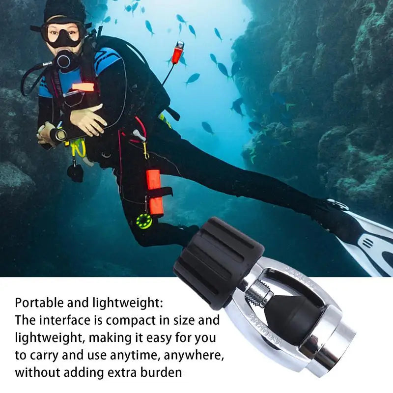 Dive Din To Yoke Converter Adapter