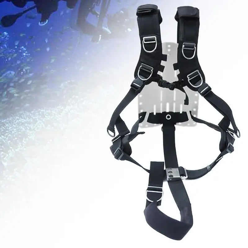 Scuba Diving Harness Adjustable  Harness w/Quick Release For Diving Diving