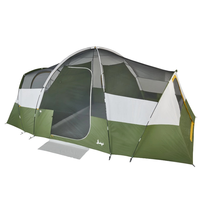 Riverbend 10-Person, 3-Room Tent - dolphinrealm